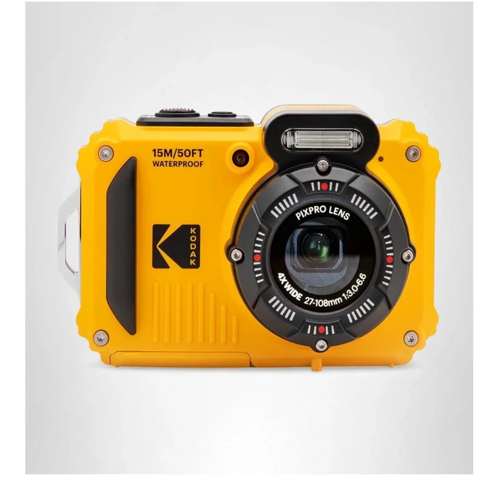 Kodak PixPro Waterproof Digital Camera - Bright Yellow